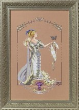 Sale! Complete Xstitch Kit With Aida "MD158 Lady Mirabilia" By Mirabilia - $74.24