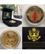 US ARMY SPECIAL OPERATIONS COMMAND SINE PARI MILITARY COIN W/ Retirement... - €24,80 EUR