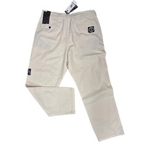NWT Beach Brains Work Pant Ecru 100% Cotton Mens  Sz 36X31 - $89.10