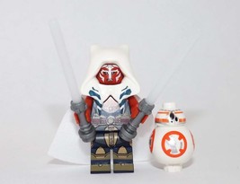 Toys Jedi Ahsoka Tano with BB8 Star Wars Minifigure Custom Toys - £5.19 GBP