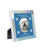 Rainbow Bridge Engraved Photo Frame Personalized Pet Memorial Dog or Cat... - £30.37 GBP
