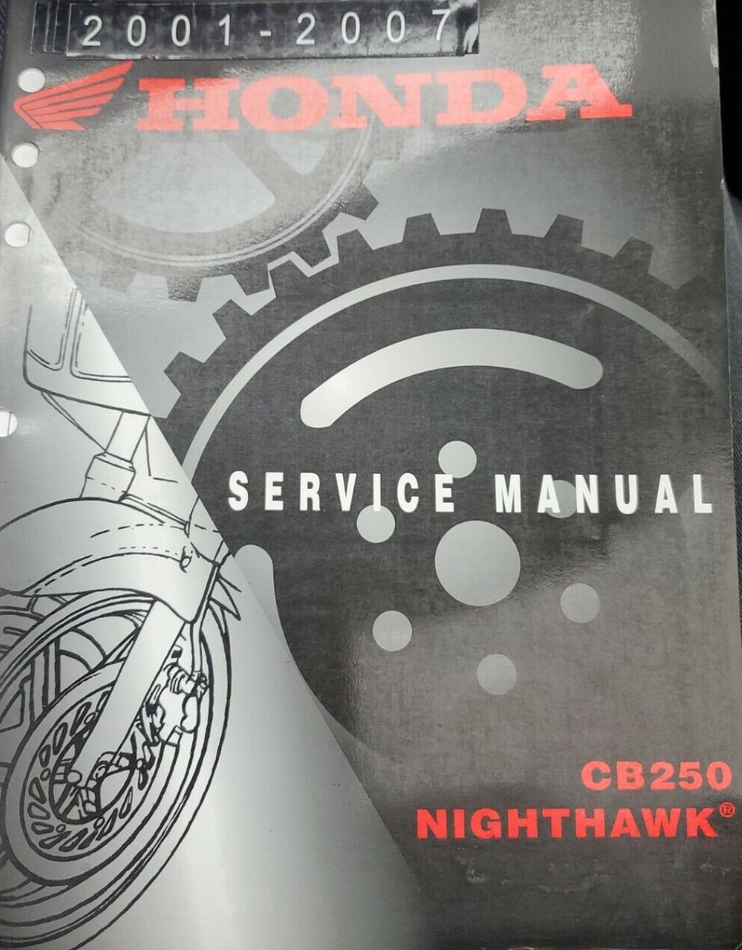 2001 2002 2003 2004 2005 2006 2007 Honda CB250 Nighthawk Service Manuel ... - $27.18