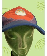Star Wars Mandalorian Baby Yoda Grogu Blue Orange Cap Hat Child Boys Girls  - €8,03 EUR