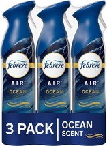 Febreze Air Freshener Spray, Air Fresheners for Bathroom, Ocean Scent, Air Refre - £11.80 GBP