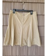 Athleta Women Whatever A-Line Skort Skirt Sz 10 Tan Khaki Athletic Tenni... - $22.08 CAD