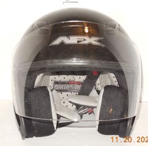 AFX FX-43 FMVSS 218 DOT Black Motorcycle Motocross Helmet Size Small 56-57cm - £59.35 GBP