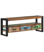  TV Cabinet Multicolor Solid reclaimed wood Storage TV Cabinet - $5,439.13 MXN