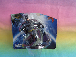 DC Comics Miniature Black Batman PVC Action Figure - partial packaging 2&quot; - £1.81 GBP