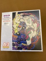 The Worlds Smallest Puzzle - The Maiden - Gustav Klimt - 1000 Pieces BAG... - $24.74