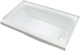 White 24&quot; X 46&quot; Right Handed Bathtub, Lippert Components 209683. - $267.99
