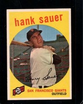 1959 Topps #404 Hank Sauer Ex Giants *X102928 - £3.47 GBP