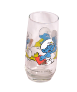 Peyo Smurfs Character Collector Drinking Glass Brainy Vintage 1982 - €9,38 EUR