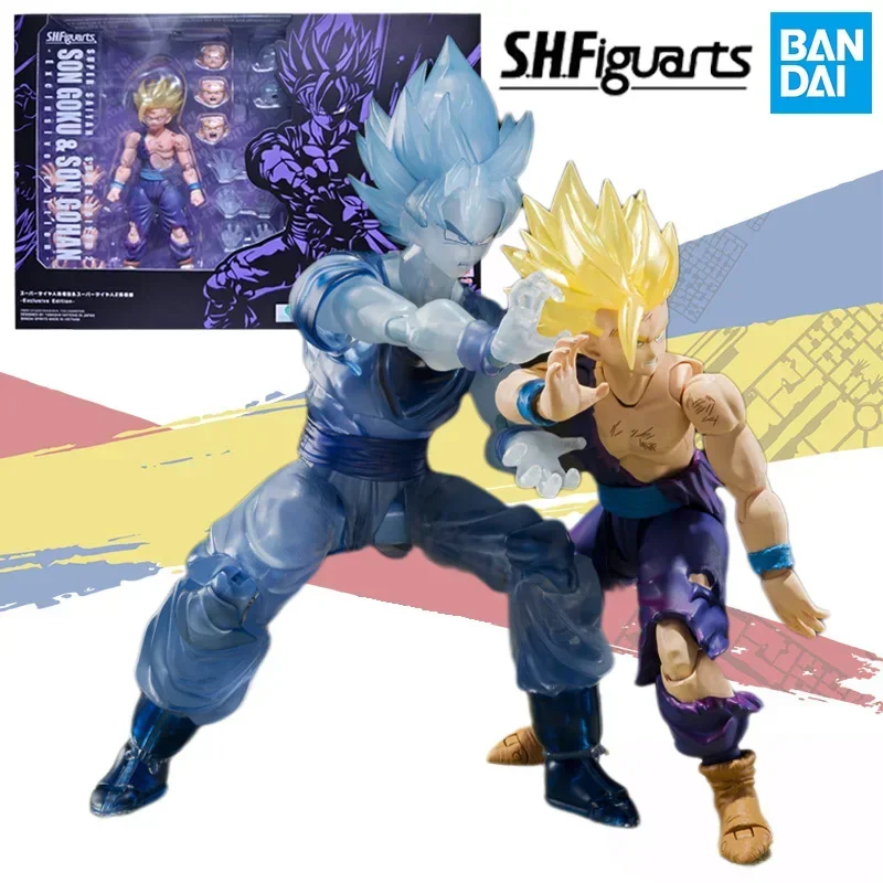 Bandai S.H.Figuarts Shf Dragon Ball Z Super Saiyan Son Goku Song Gohan Exclusive - £193.06 GBP