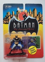 1993 ERTL Batman The Animated Series - Diecast Batman Figure w/ Sticker NOC - £7.43 GBP