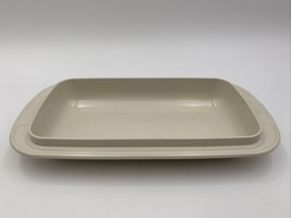 Tupperware Ultra 21 Microwave &amp; Oven #1746 3/4 Qt Loaf Pan Lid - £17.14 GBP