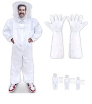 Men Bee Suit for Women with Gloves &amp; Ventilated Hood Size Mens XL - $28.04