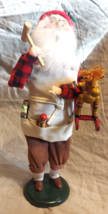 Byers Choice 1993 Working Santa Toymaker With Rocking Horse And Hammer  - £41.00 GBP