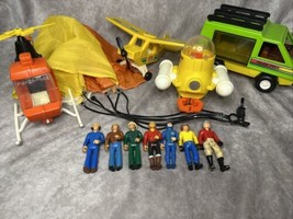 1970s Vintage Fisher Price Adventure People Helicopter/Van/Sub/Plane/Parachute - $136.50