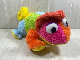 Kohl&#39;s Cares Leo Lionni A Color of His Own plush rainbow chameleon lizard - £4.76 GBP