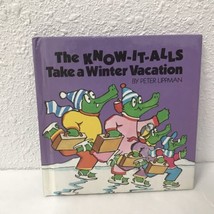 The Know-It-Alls Take A Winter Vacation Vtg 1982 1st Edition Children&#39;s Book - £7.80 GBP