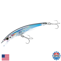 Yo-Zuri Crystal 3D Minnow Magnum Lure, Silver Black, 6-1/2" - $31.93