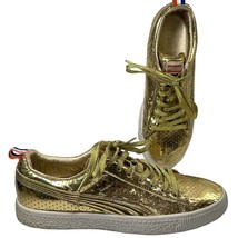 Puma Womens Clyde Frazier Sneakers Shoes Metallic 36064601 Leather Lace ... - £19.71 GBP
