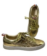 Puma Womens Clyde Frazier Sneakers Shoes Metallic 36064601 Leather Lace ... - £19.71 GBP