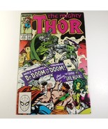 The Mighty Thor #410 1989 Marvel Comics Vintage. Dr. Doom &amp; She Hulk, Ve... - £7.86 GBP