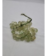 Vintage MCM Set of 3 Lucite Acrylic  Grape Clusters Bunches W/Vines - £11.42 GBP