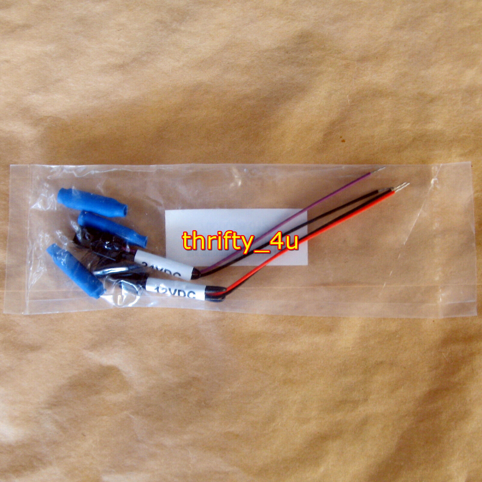 Plug-in Pigtail 7000058.012 12/24VDC hard wire connectors w\ 4&quot; leads NI... - $7.93