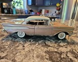 Diecast 1957 Chevrolet Belair 1997 Ertl Collectible. 1:18 American Muscle. - £23.22 GBP