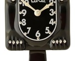 Limited Edition Red Skull Tail/Bow Kit-Cat Klock Swarovski Jeweled Clock - £124.93 GBP