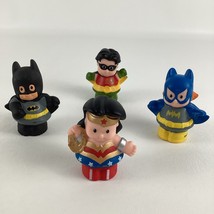 Fisher Price Little People DC Super Friends Hero Figure Lot Wonder Woman... - $372.23 MXN