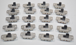 Certified Open Box

Lot of 20 NOS Switchcraft 46206MRX SLIDE SWITCHES DP... - $1,085.47 MXN