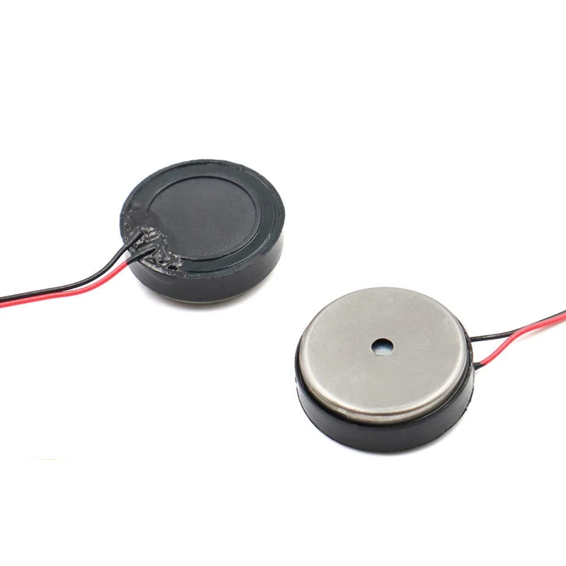 1W 8 Ohm Magnet Speaker, Internal Round Metal Slim Design (10Pcs) - DIY MP3 MP - £10.98 GBP