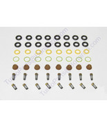 Ford V8 5.4L 4.6L Fuel Injector Service Repair Kit Seals Pintle Caps Fil... - $27.09 CAD