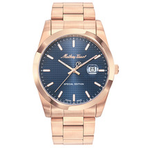 Mathey Tissot Men&#39;s Classic Blue Dial Watch - H452PRBU - £96.81 GBP
