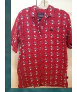 Fubu Sports Young Men&#39;s Short Sleeve Shirt Size 16-18 Red, Black , White - £19.53 GBP