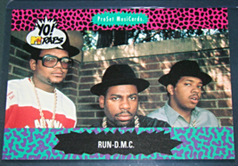 1991 ProSet MusiCards - YO! MTV RAPS - RUN-D.M.C. (Card# 67) - $20.00