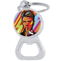 Secret 80s Bottle Opener Keychain - Metal Beer Bar Tool Key Ring - £8.41 GBP