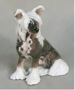 Ron Hevener Chinese Crested Dog Figurine Miniature - £39.96 GBP