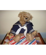 Knickerbocker Mohair Bear With Nautical Top - $36.99