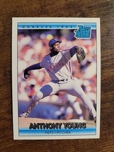 1992 Donruss #409 Anthony Young - Rookie - New York Mets - MLB - No Dot &quot;.&quot; - £1.53 GBP