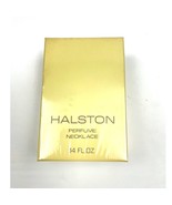 Vintage Halston Perfume Bottle Pendant Necklace Elsa Peretti Gold-Filled... - $466.96 CAD