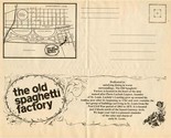 The Old Spaghetti Factory Menu St Louis Missouri 1982 Laclede&#39;s Landing  - $17.82
