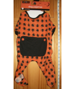 WorldPet Holiday Dog Clothes Small Halloween Pajamas Pet Spider Design S... - $9.49