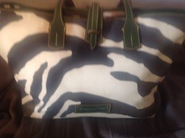 Dooney &amp; Bourke Zebra Cotton Large Tote - $80.00