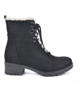 Sonoma Goods For Life Platypus Women&#39;s Sherpa-Lined Combat Boots Various... - $956.26 MXN