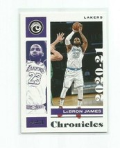 Le Bron James (Los Angeles Lakers) 2020-21 Panini Chronicles Card #46 - £3.95 GBP