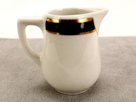 Sterling Vitrified China Syrup/Cream Pitcher, Vintage 1950s Restaurant S... - $14.65